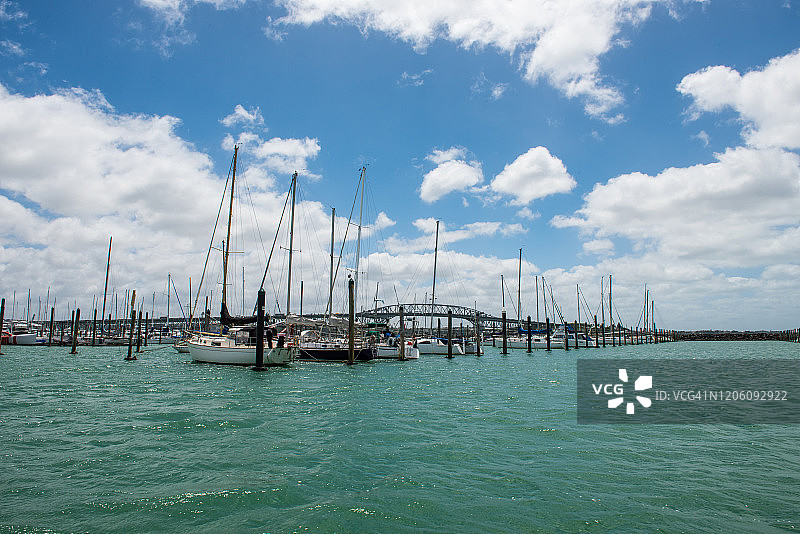 奥克兰海港大桥图片素材