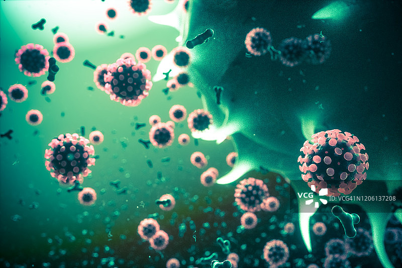 冠状病毒图片素材