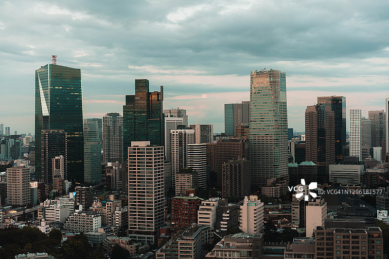 东京夜景图片素材