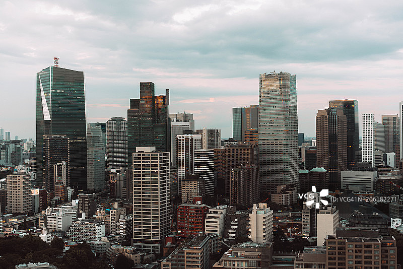 东京夜景图片素材