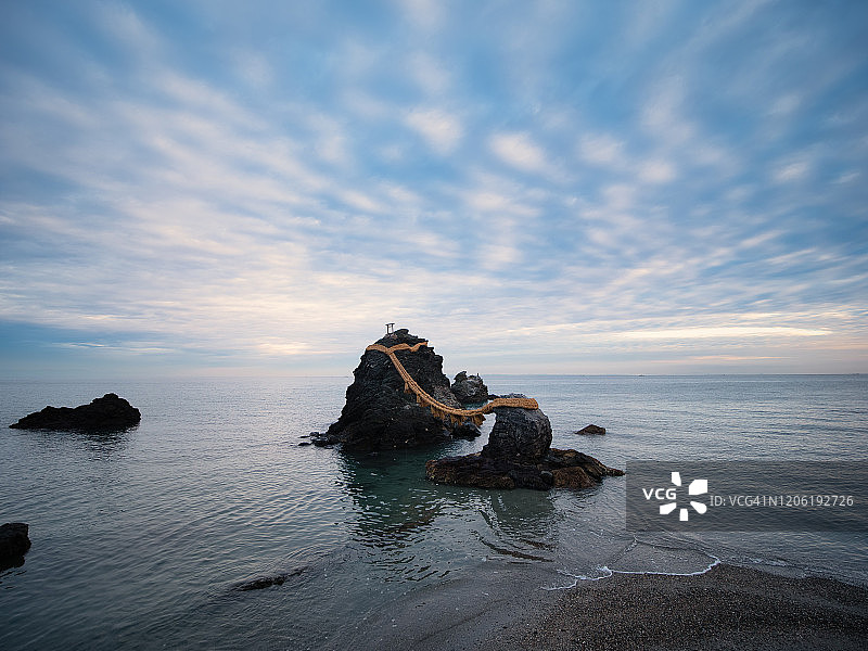 夫妻岩图片素材
