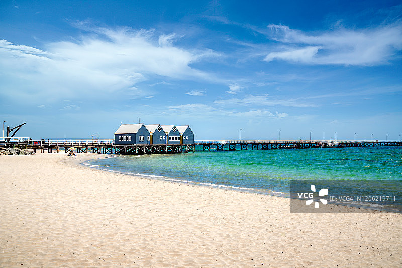 澳大利亚巴瑟尔顿栈桥风光图片素材