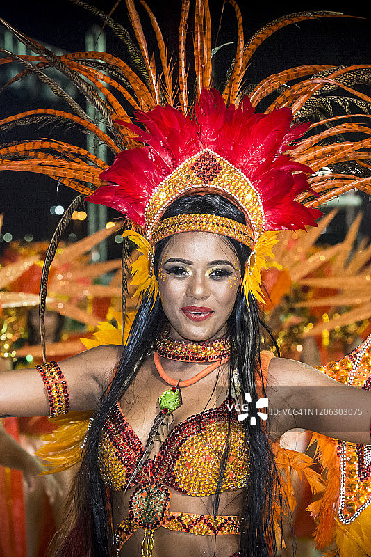 巴西狂欢节之美图片素材