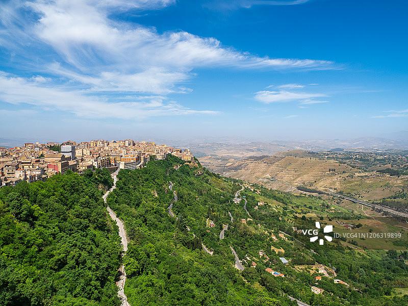 恩纳 - 西西里岛图片素材