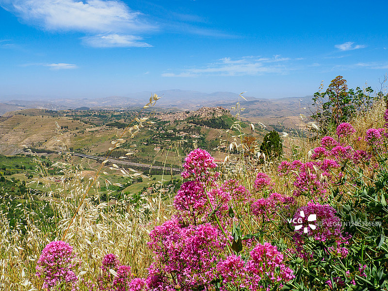 恩纳 - 西西里岛图片素材
