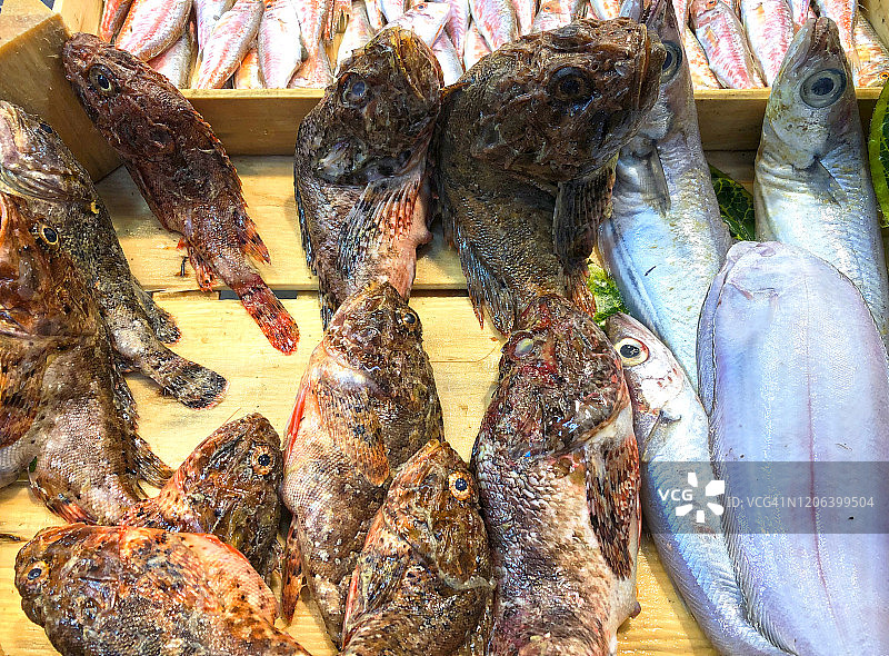 贝西克塔斯鱼市图片素材