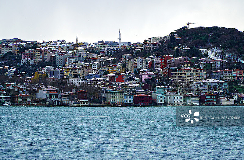 伊斯坦布尔博斯普鲁斯海峡图片素材