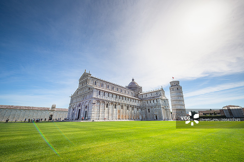 意大利比萨斜塔（主教座堂广场）图片素材