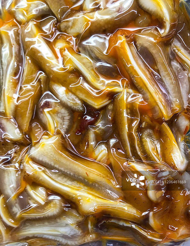 猪耳朵真空包装图片素材