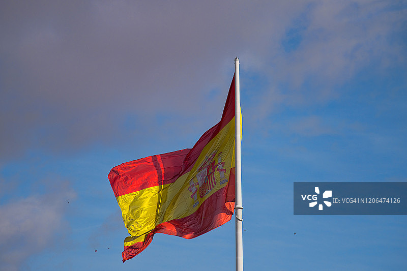 西班牙国旗图片素材