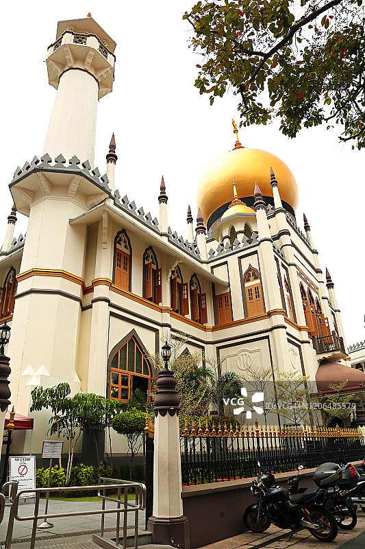 新加坡苏丹清真寺图片素材