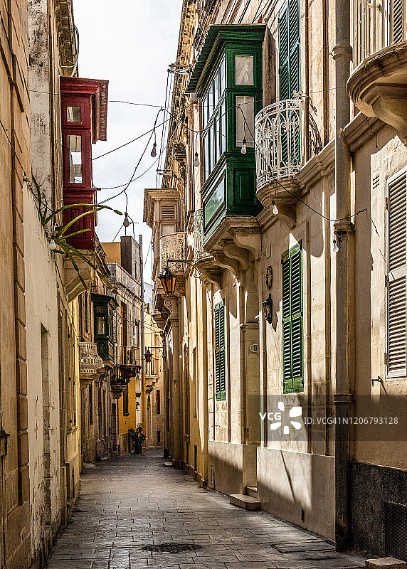 拉巴特马耳他街景图片素材