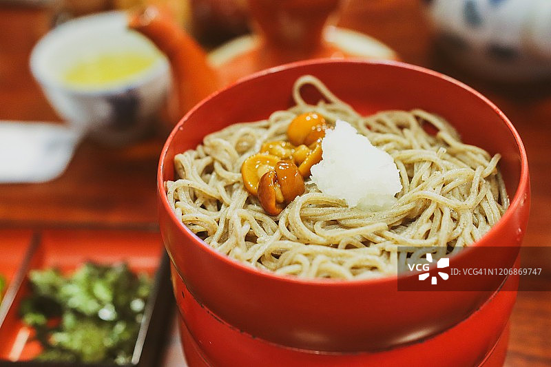 出云荞麦面图片素材