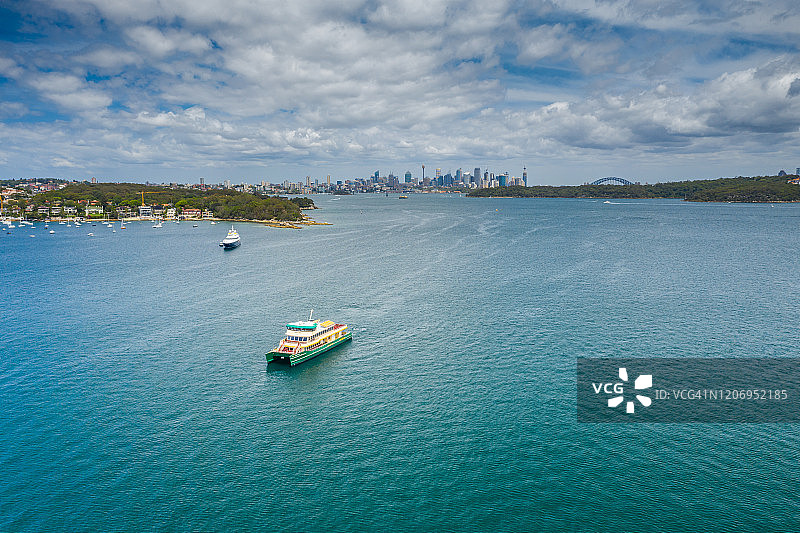 澳大利亚新南威尔士州悉尼海港图片素材