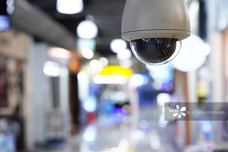 闭路电视监控摄像头图片素材