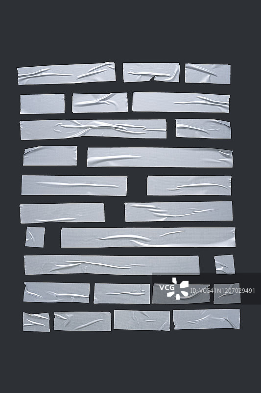 银灰色胶带条纹合集图片素材
