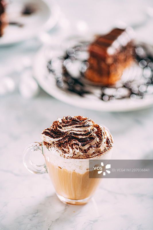 维也纳咖啡图片素材