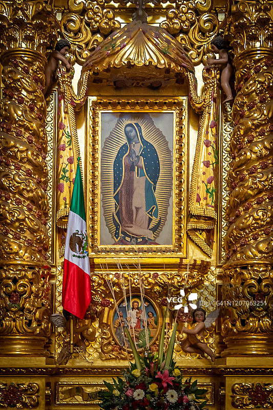 瓜达卢佩圣母神社图片素材