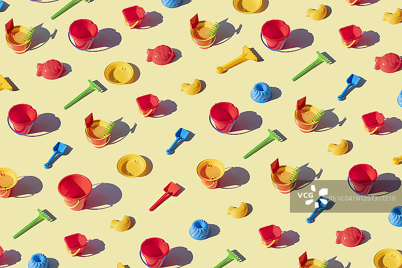 儿童沙滩玩具图片素材