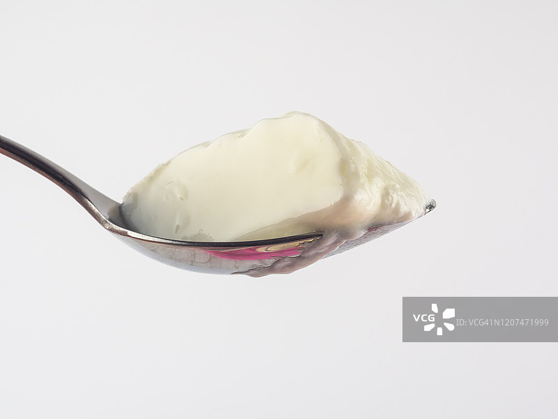 一勺酸奶图片素材
