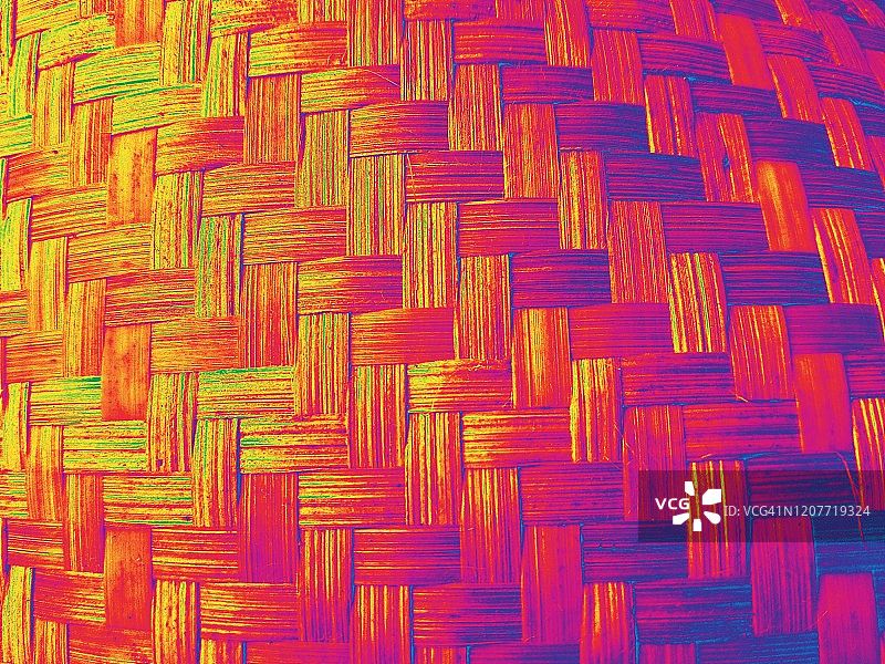 彩色竹编背景图片素材