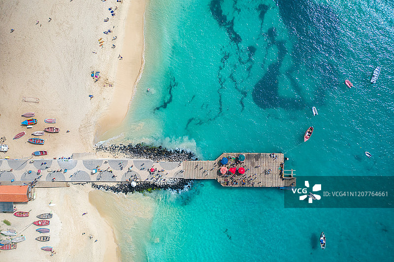 佛得角圣玛丽亚码头图片素材