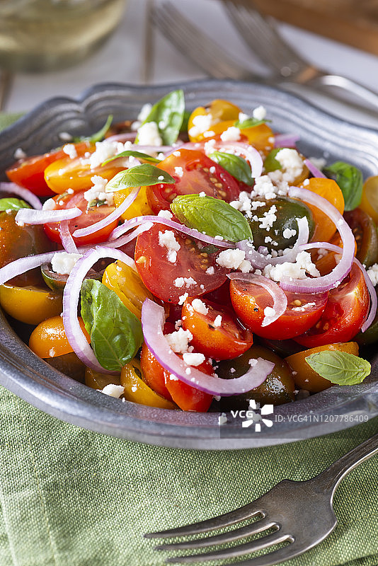 番茄沙拉图片素材