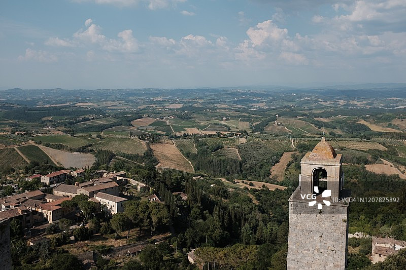 托斯卡纳的塔楼图片素材