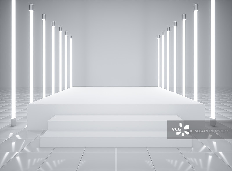 3D室内抽象背景渲染图片素材