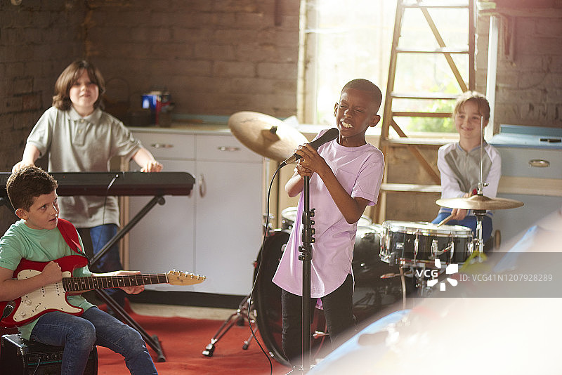 车库音乐图片素材