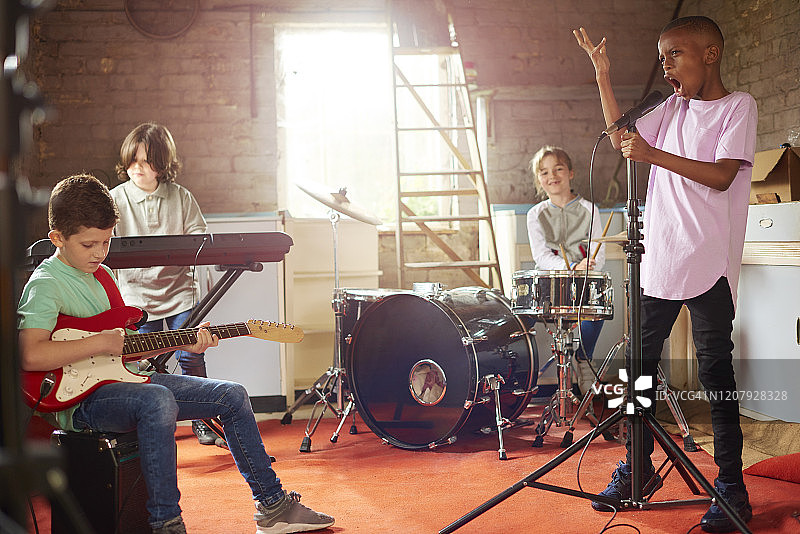 车库音乐图片素材