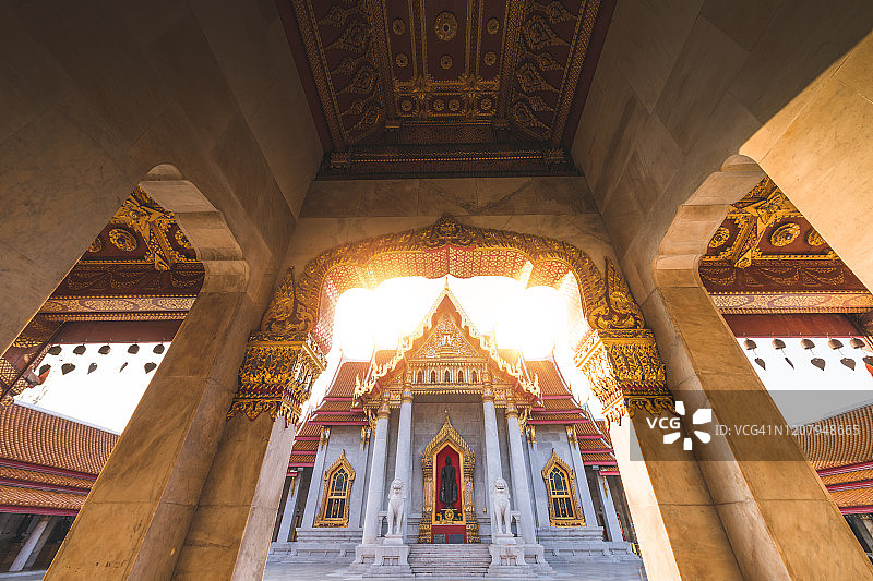 曼谷著名寺庙：云石寺图片素材