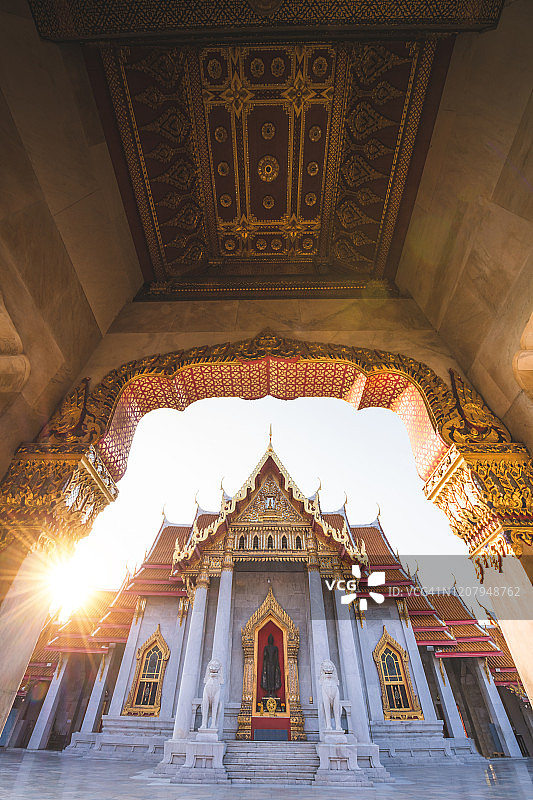 曼谷著名寺庙：云石寺图片素材