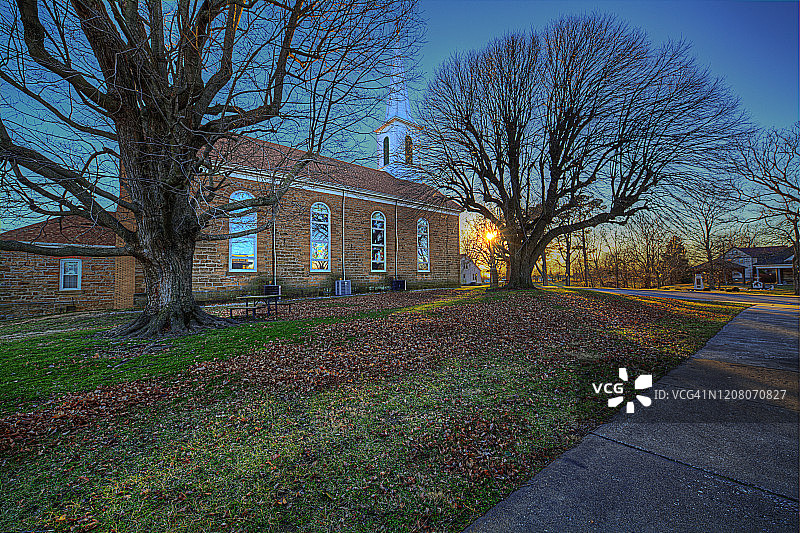 阿尔滕堡圣三一信义会教堂图片素材