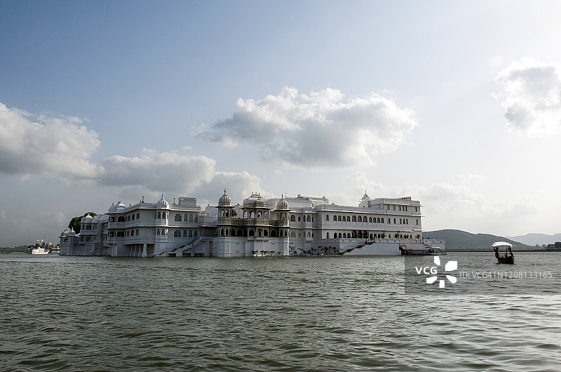 印度拉贾斯坦邦乌代布尔城市宫殿图片素材