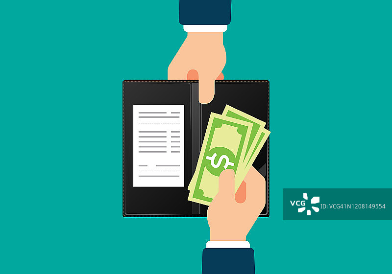 现金支付图片素材