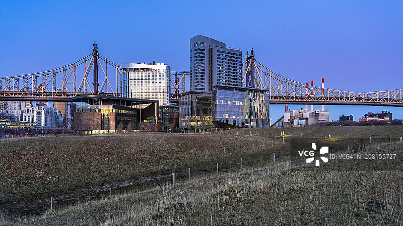 罗斯福岛上的康奈尔科技园区—纽约图片素材