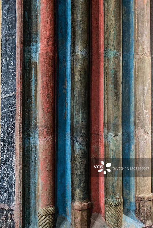 苏切维察修道院，布科维纳，摩尔达维亚，罗马尼亚图片素材