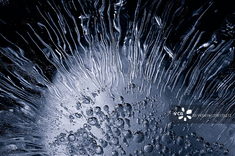 冰的特写镜头图片素材