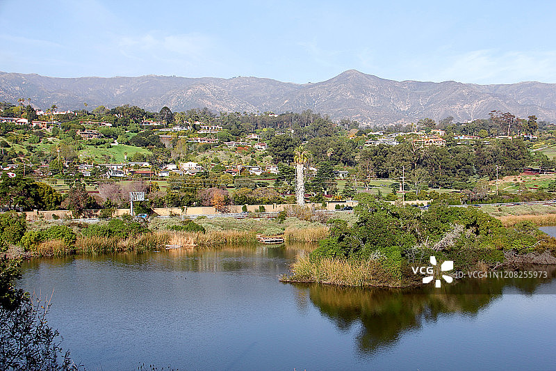 圣巴巴拉城市景观图片素材