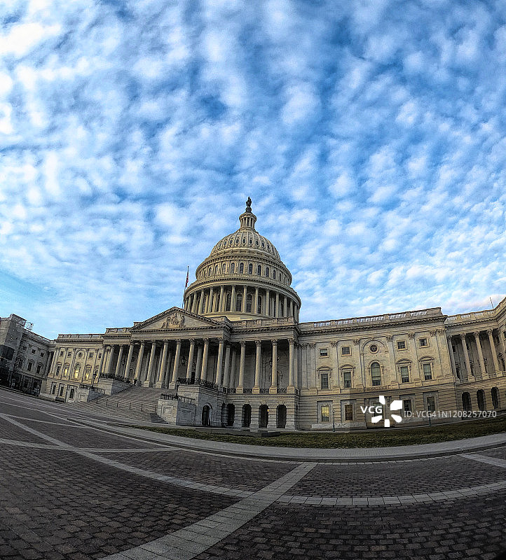 华盛顿特区国会大厦图片素材