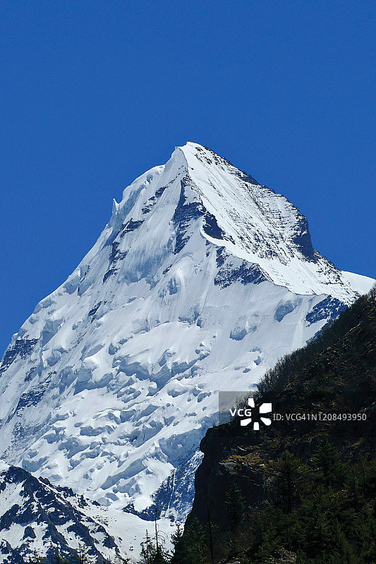 印度北阿坎德邦甘戈德里-哈西尔图片素材