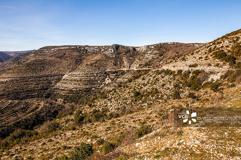 朗格多克-鲁西永地区纳瓦塞勒斯环形冰斗图片素材