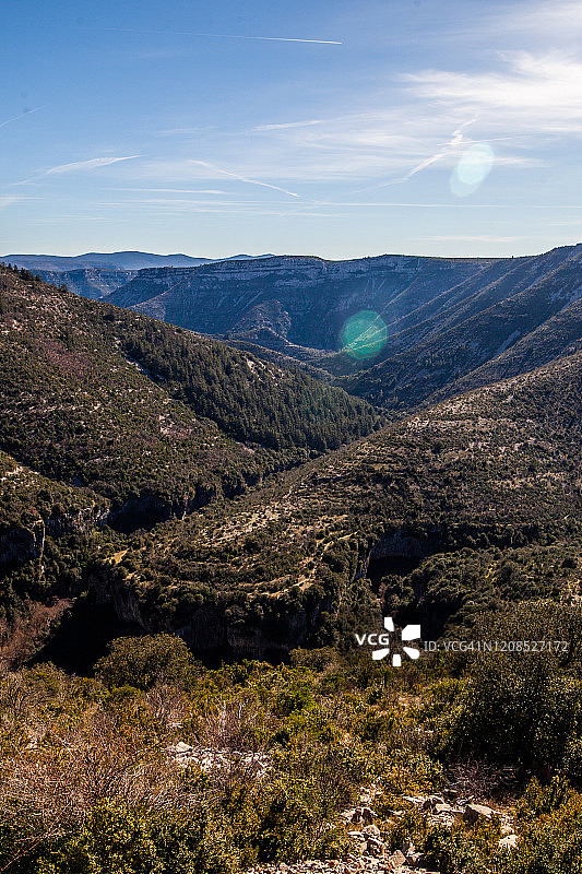 朗格多克-鲁西永地区纳瓦塞勒斯环形冰斗图片素材