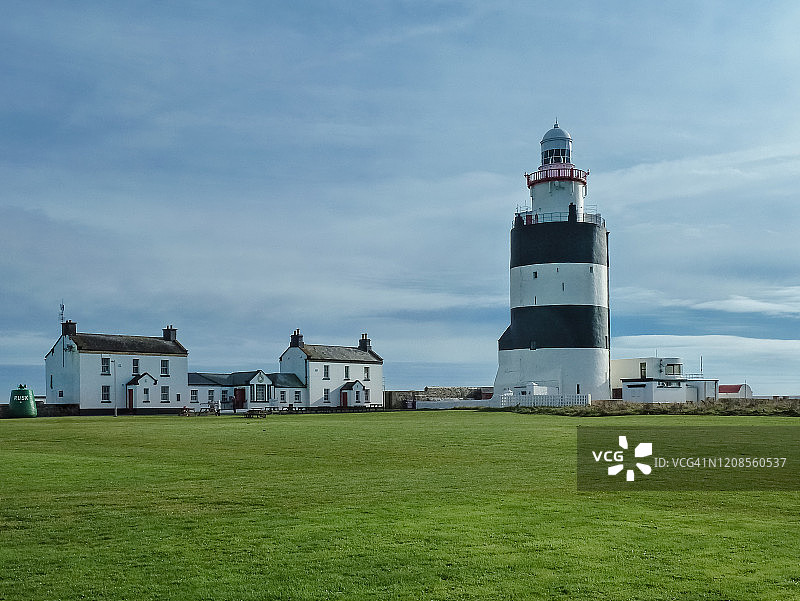 爱尔兰韦克斯福德郡：胡克角灯塔图片素材