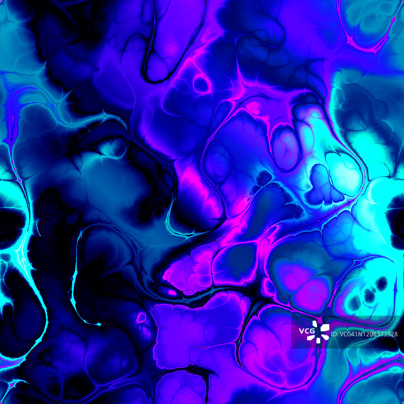 彩色抽象大理石背景无缝图案流体波浪绘画艺术大理石纹理蓝紫色线条艺术抽象波浪纹理水影画效果渐变图片素材