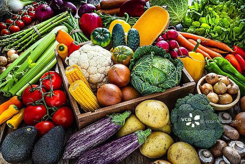 健康新鲜蔬菜图片素材