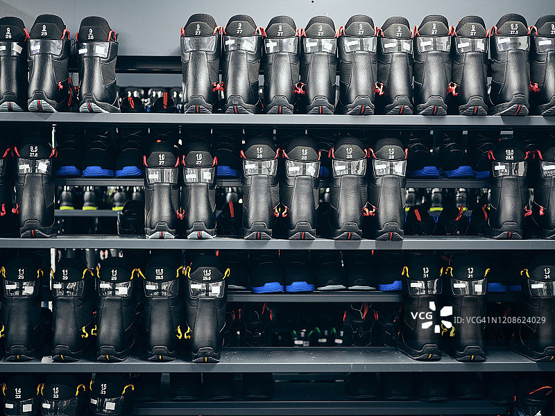 冬季运动器材租赁图片素材