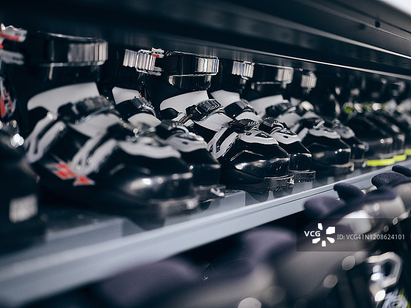 冬季运动器材租赁图片素材