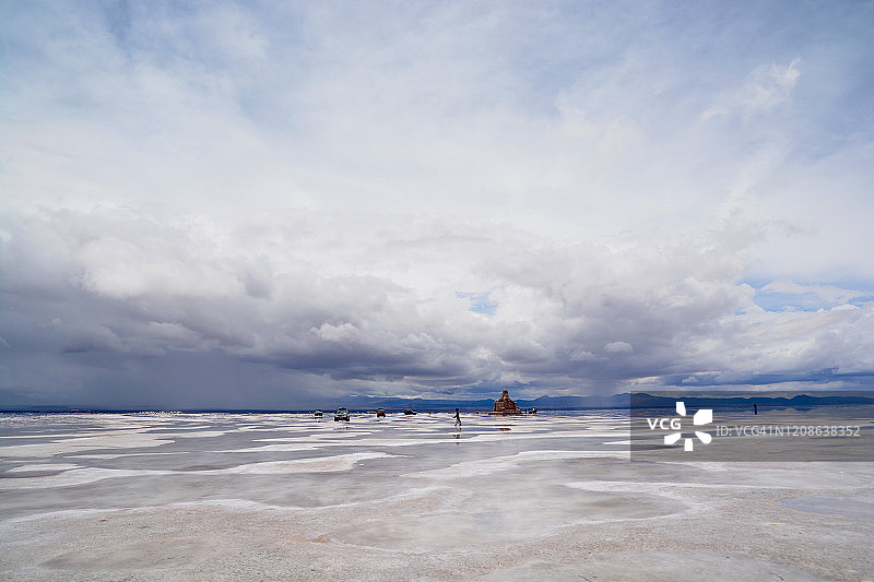 玻利维亚乌尤尼盐沼图片素材